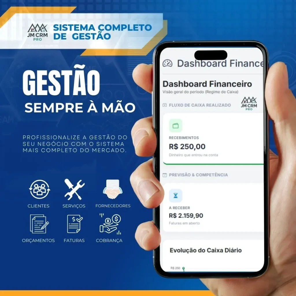 Aplicativo online de emissão de fatura e orçamentos